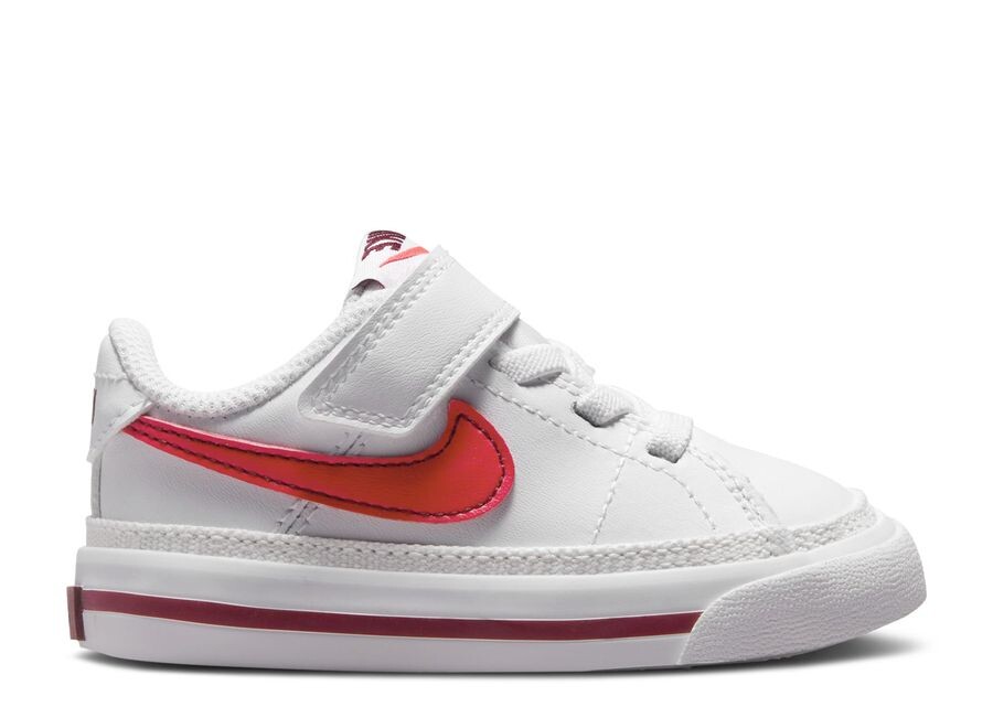 

Кроссовки Nike Court Legacy Lift Td 'White Bright Crimson', белый