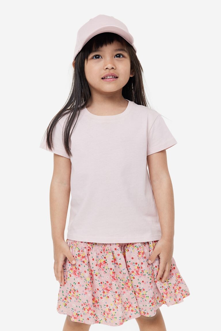 

Короткая юбка с цветочным принтом H&M