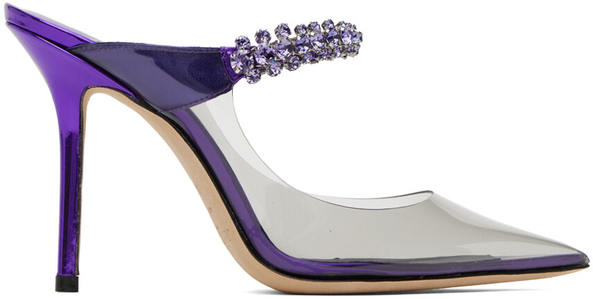 

Фиолетовые туфли-лодочки Bing 100 Jimmy Choo, Фиолетовый