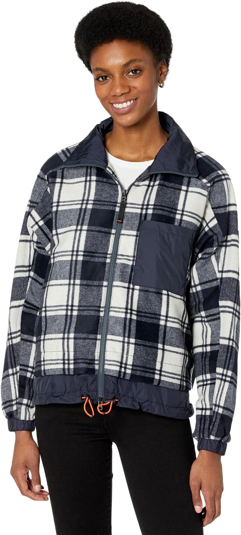 

Куртка Bogner Fire + Ice Tica, цвет Navy Plaid