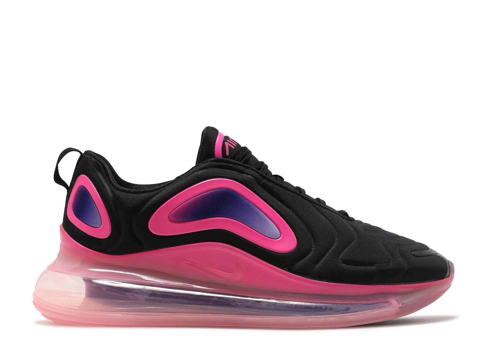 Кроссовки Nike Air Max 720 'Black Pink Blast', розовый