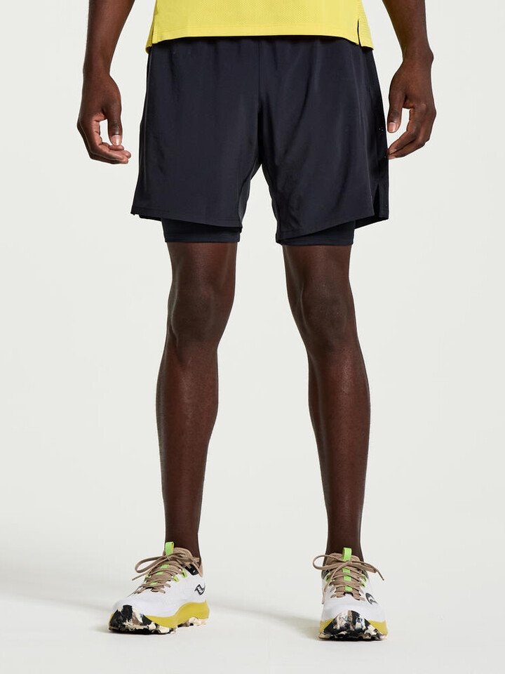 

Шорты Saucony 2in1 Lauf, черный