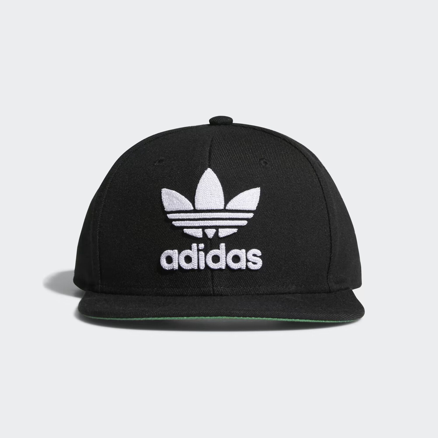 

Кепка на защелке с цепочкой-трилистником Adidas, цвет Black/White