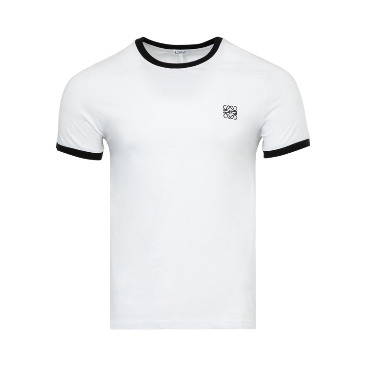 

Футболка Loewe Slim Fit 'White/Black', белый