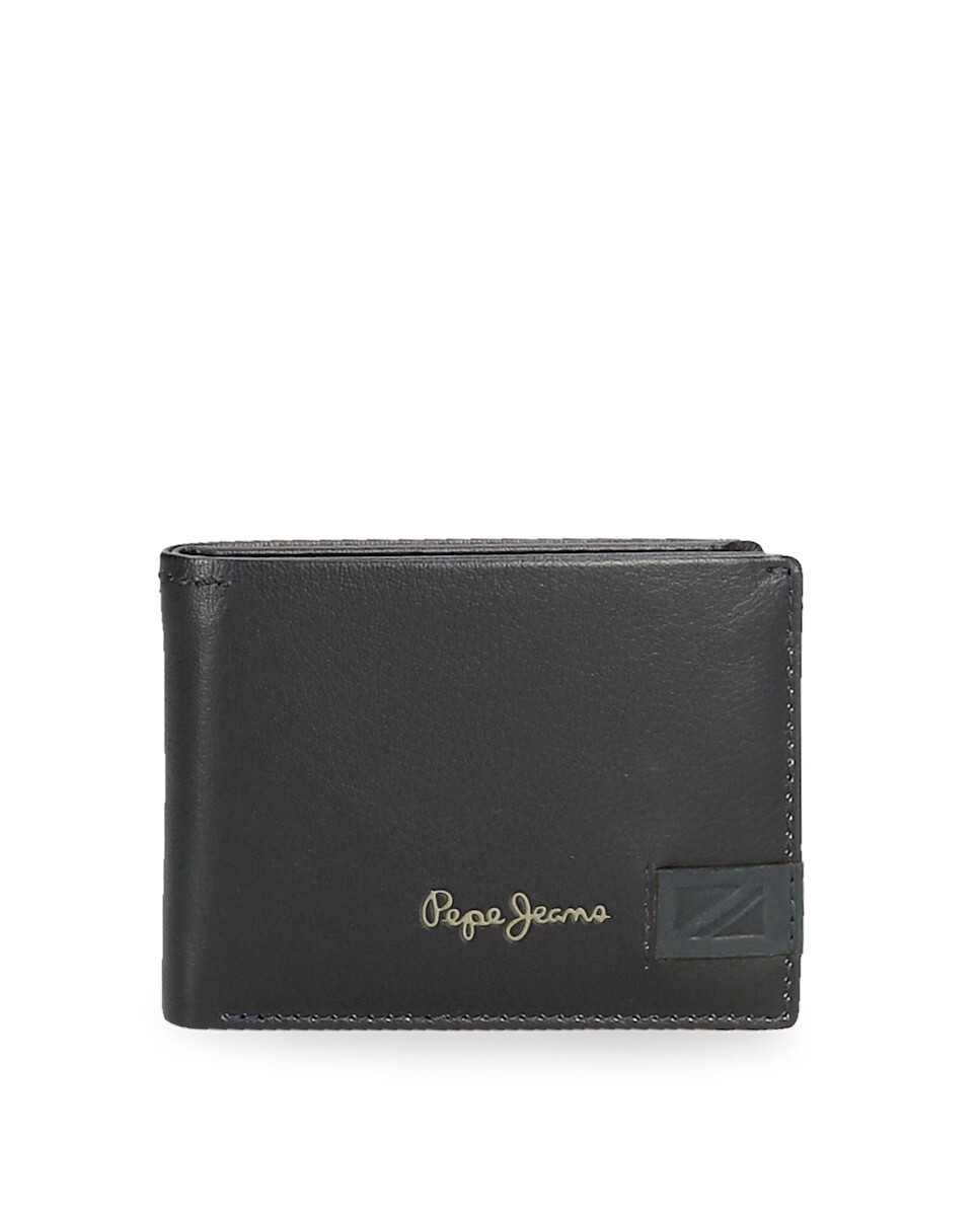 

Мужской кошелек Strand из темно-синей кожи Pepe Jeans, синий