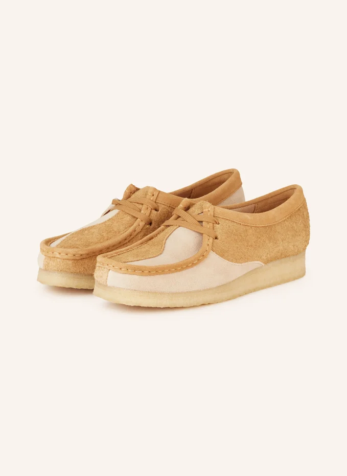 

Ботинки wallabee дезерты Clarks Originals, коричневый