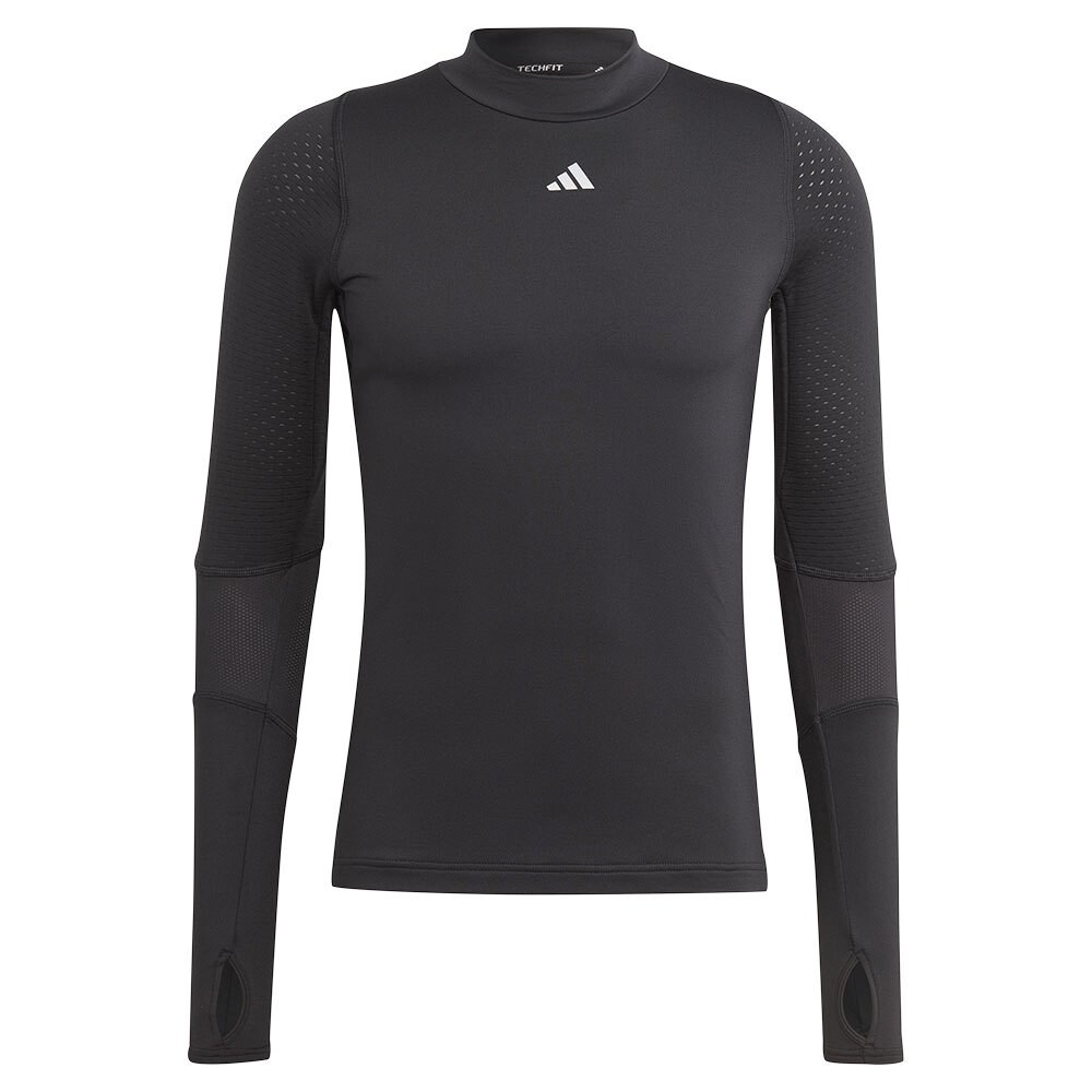 

Футболка с длинным рукавом adidas Techfit Cr, черный