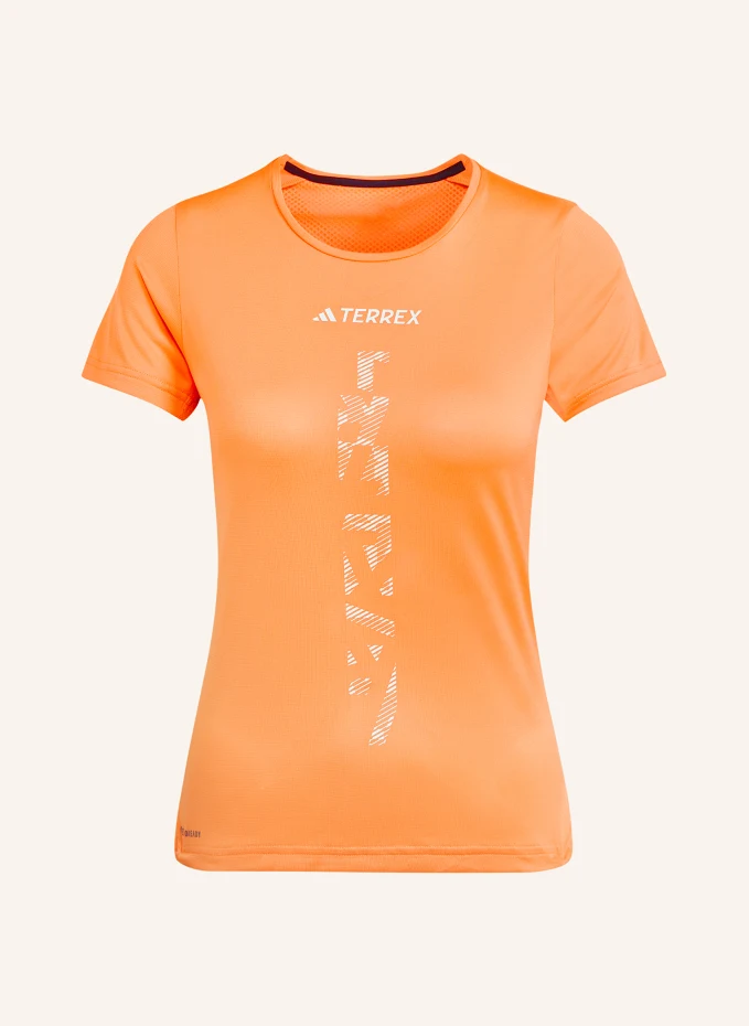 

Рубашка для бега terrex agravic Adidas, оранжевый