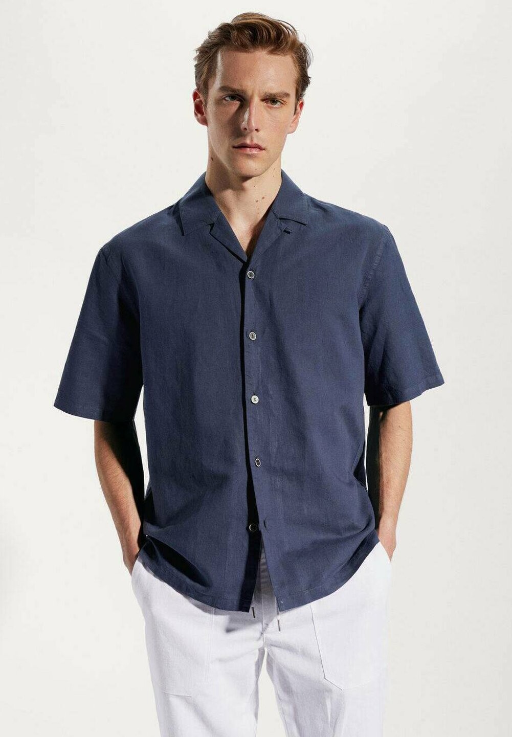 

Рубашка Luz Mango, цвет marineblau