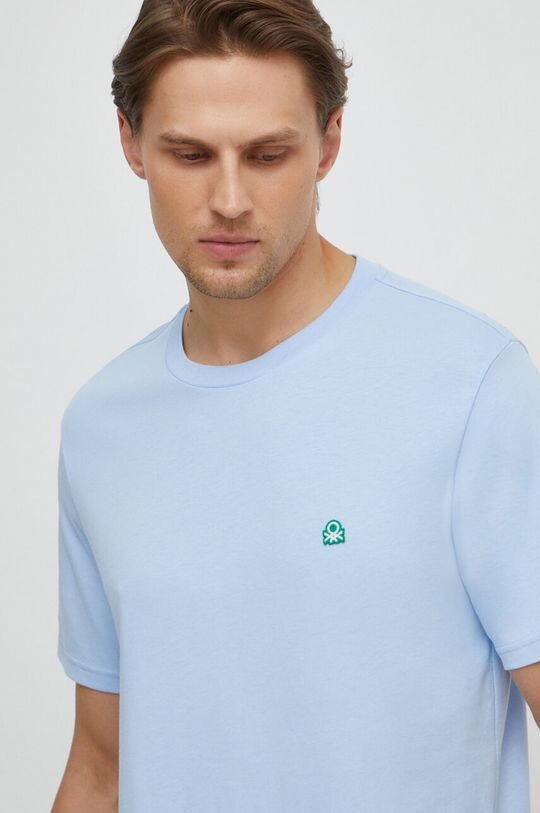 

Хлопковая футболка United Colors of Benetton, синий