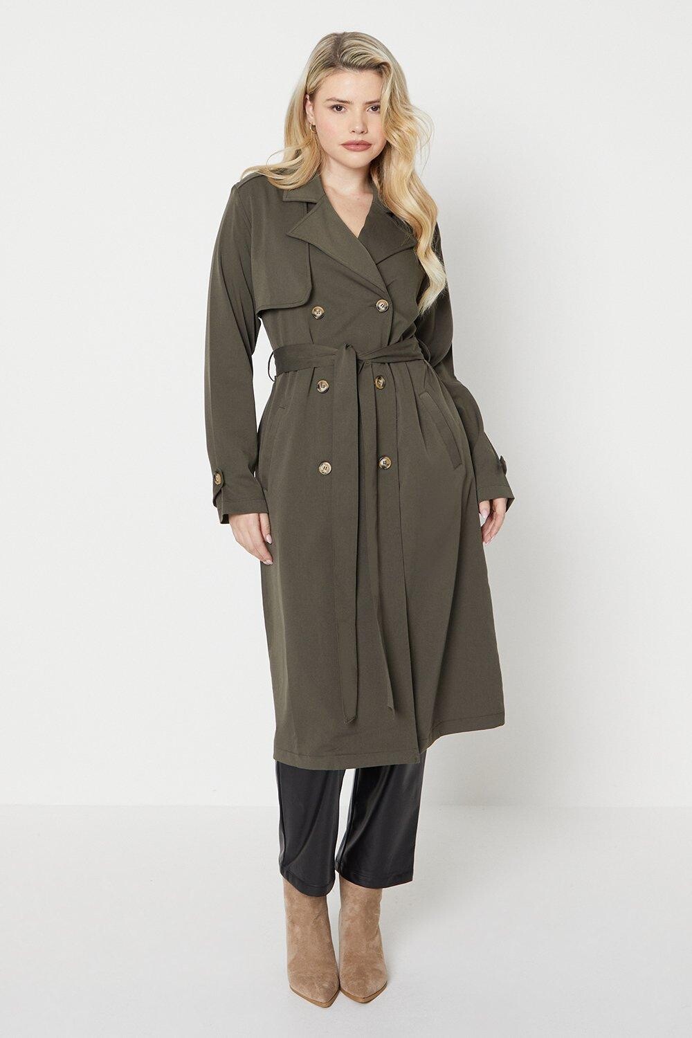 

Легкий тренч Dorothy Perkins, хаки