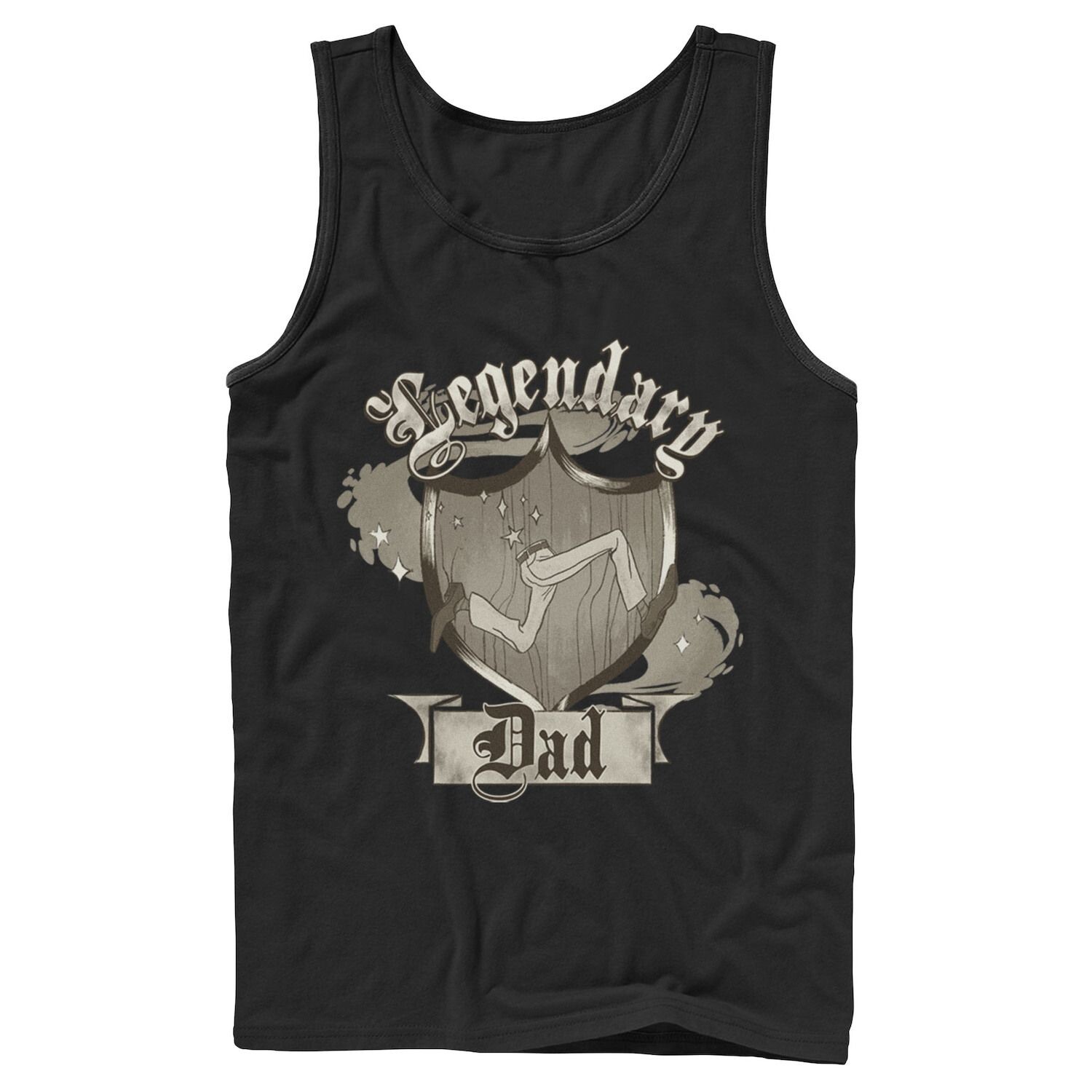 

Мужская майка Disney/Pixar Onward Legendary Dad Crest Licensed Character