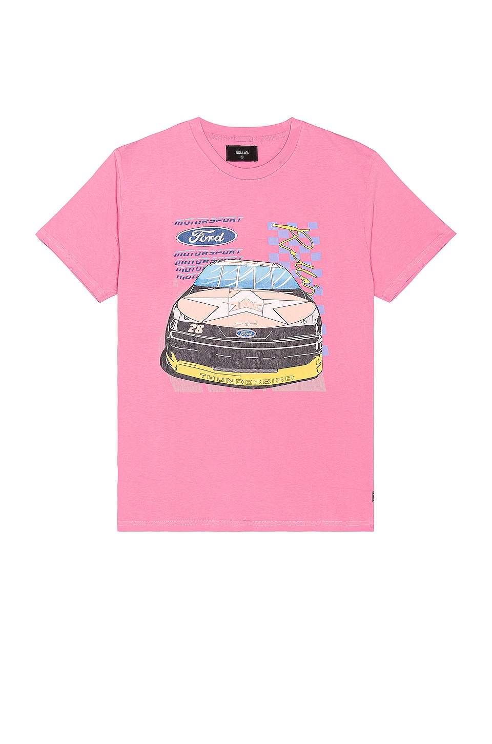 цена Футболка ROLLA'S Ford Thunder, цвет 80s Pink