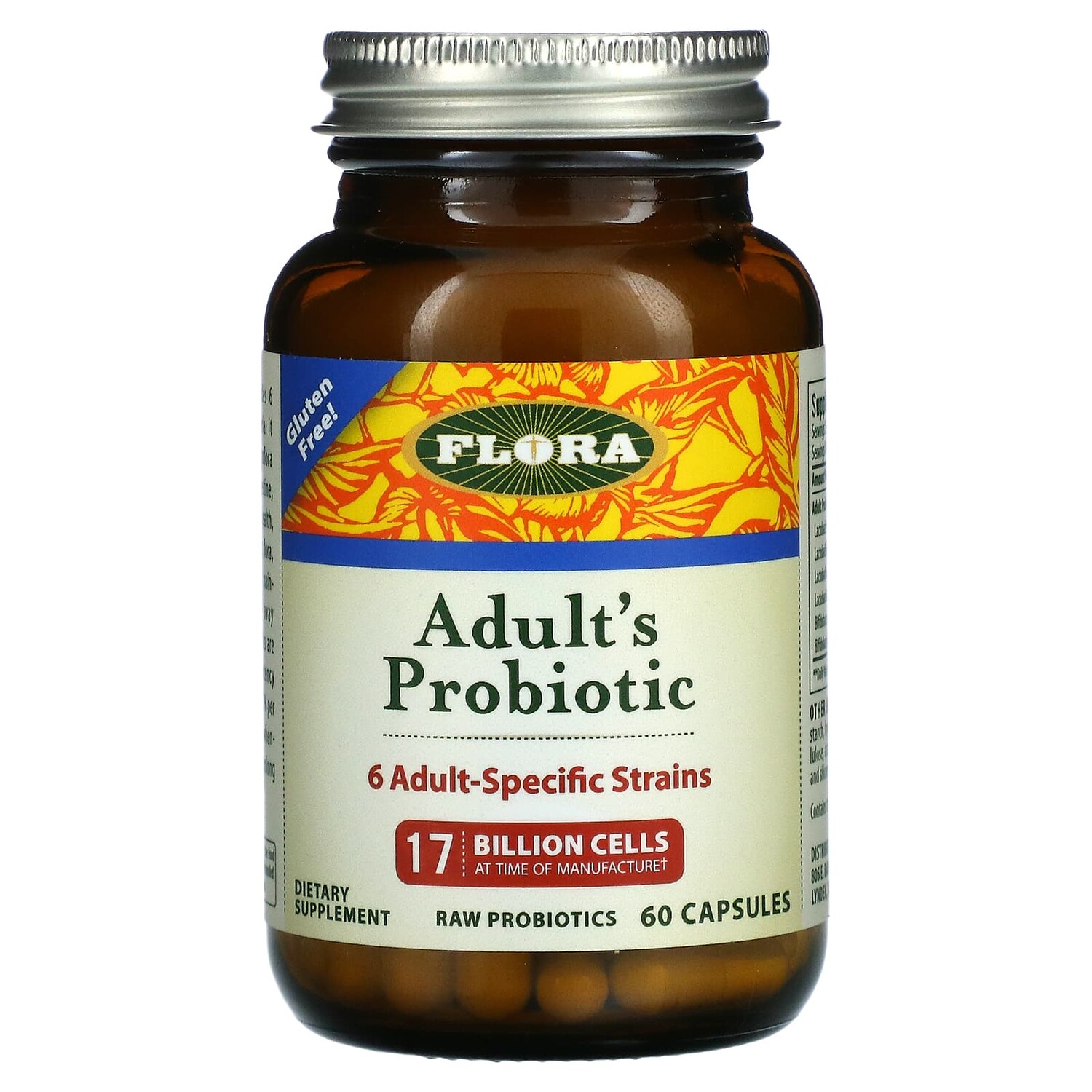 

Udo's Choice, Adult's Probiotic, 60 капсул, Flora