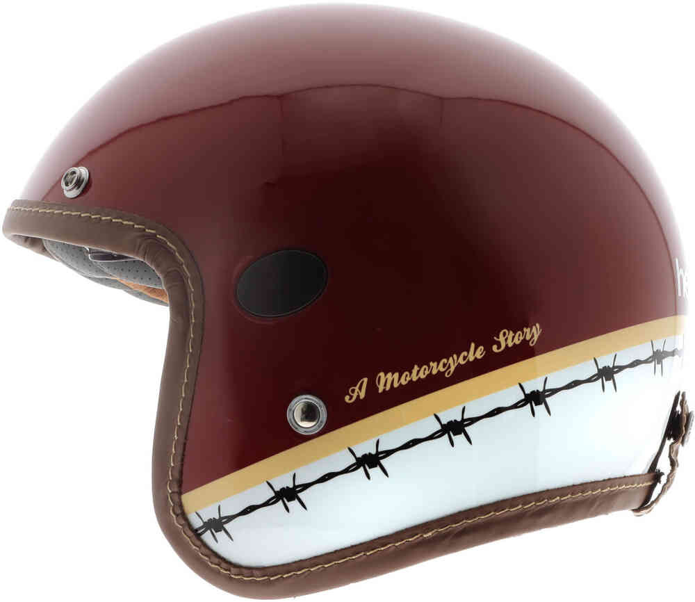 

Шлем Evasion Carbon Jet Helstons, красный белый
