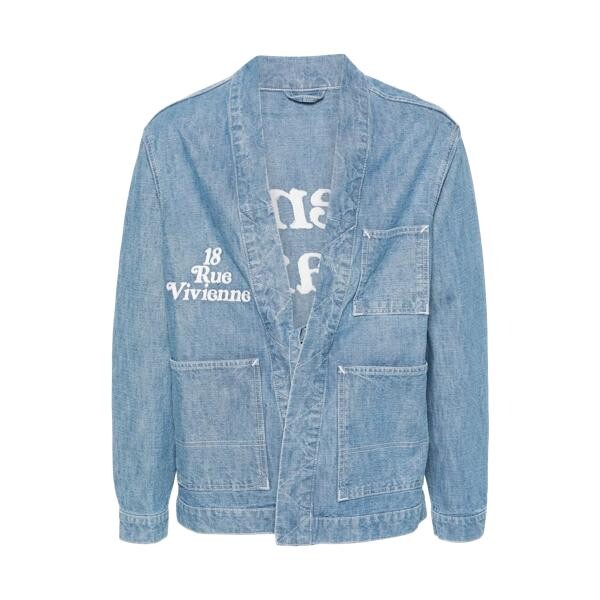 

Пальто kenzo x verdy kimono-jacke dt (stone bleached denim) dt Kenzo, бежевый