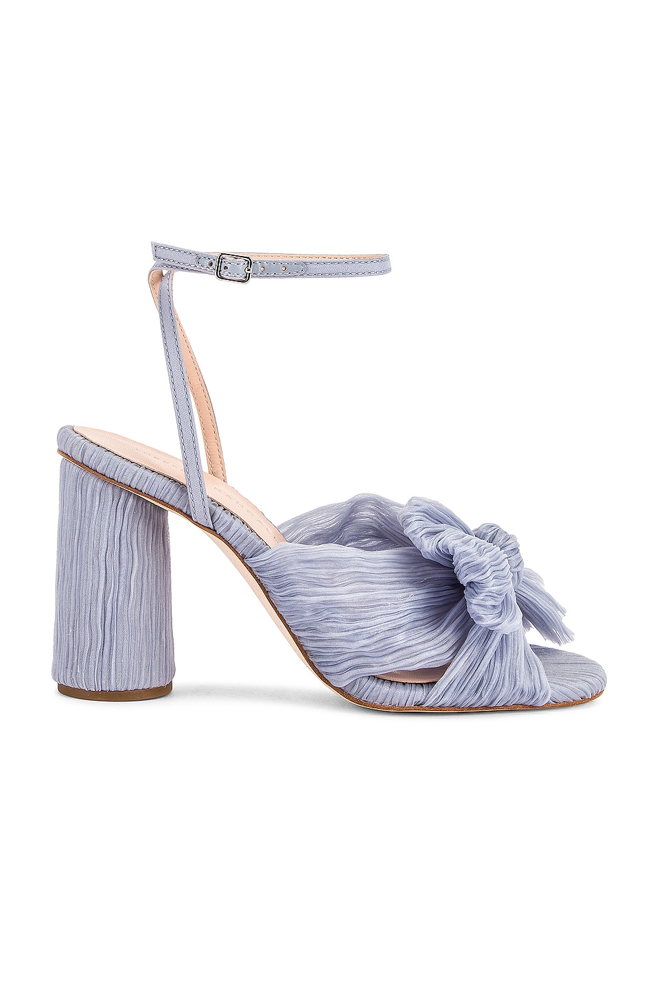 

Сандалии Loeffler Randall Camellia Pleated Knot, синий