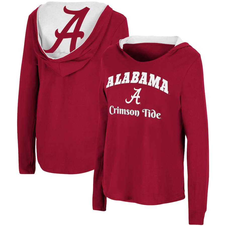 

Футболка с длинным рукавом Colosseum Alabama Crimson Tide, малиновый