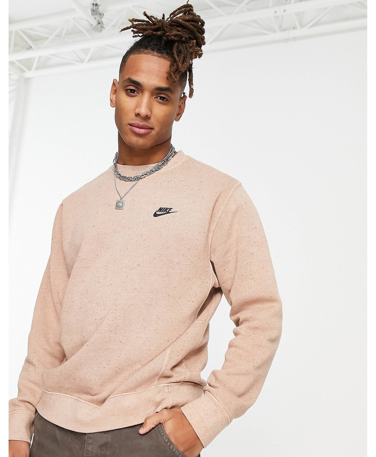 

Коричневая толстовка Nike Club Fleece+, Коричневый