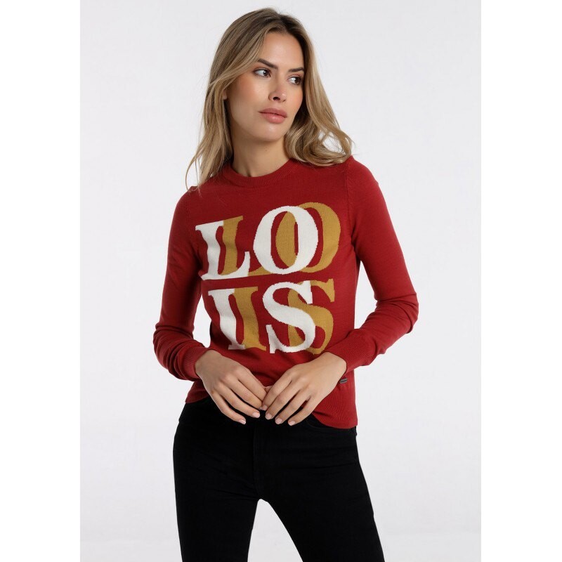 

Свитер Lois Jeans 131337, красный