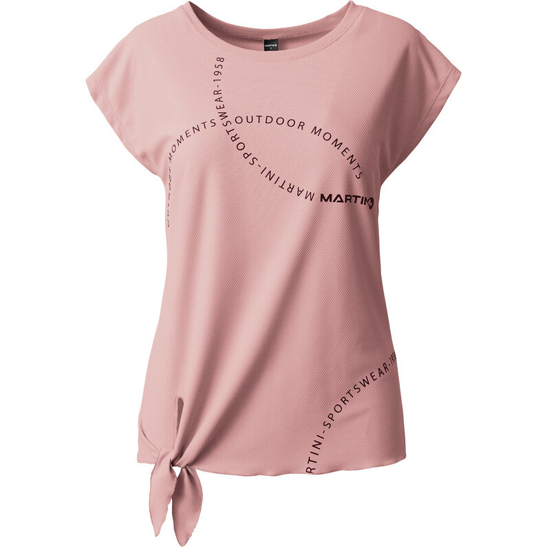 

Женская прямая футболка Firstlight Martini Sportswear, розовый