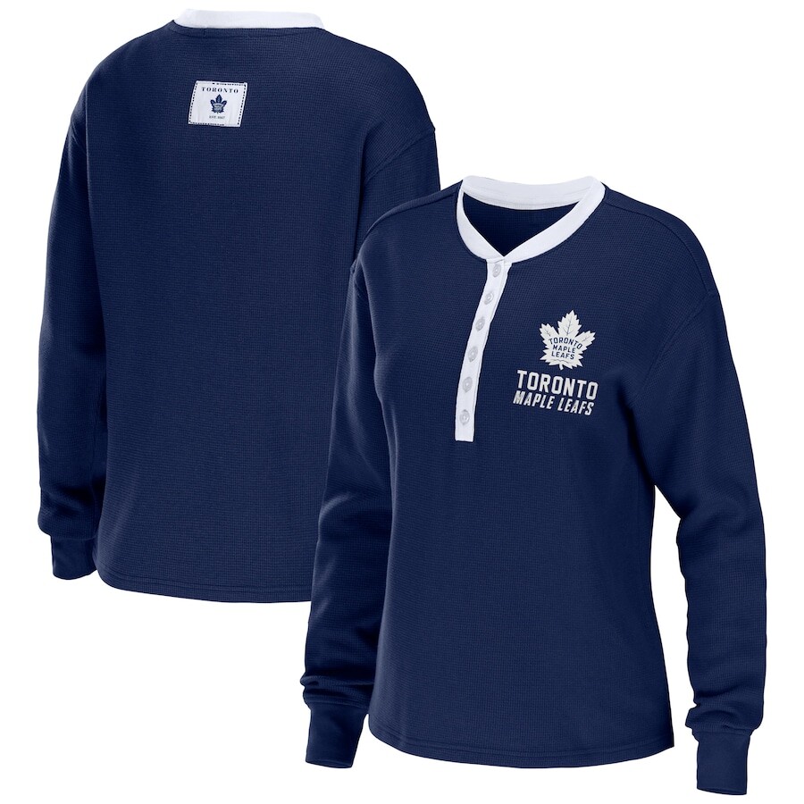 

Футболка с длинным рукавом WEAR by Erin Andrews Toronto Maple Leafs, синий
