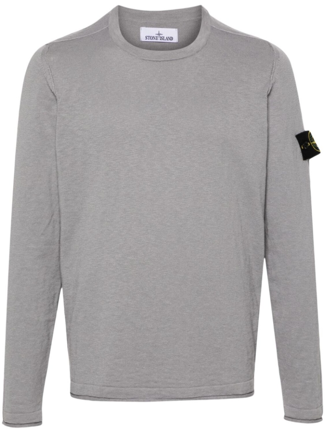 

Джемпер с нашивкой Compass Stone Island, серый