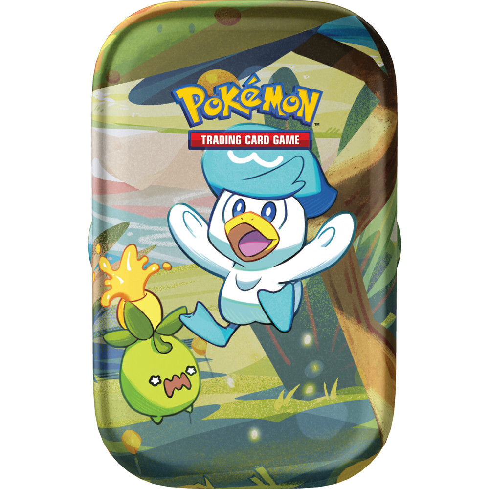 

Карточная игра The Pokemon Company Int'l Pokemon TCG: Paldea Friends Mini Tin - Quaxly & Smoliv