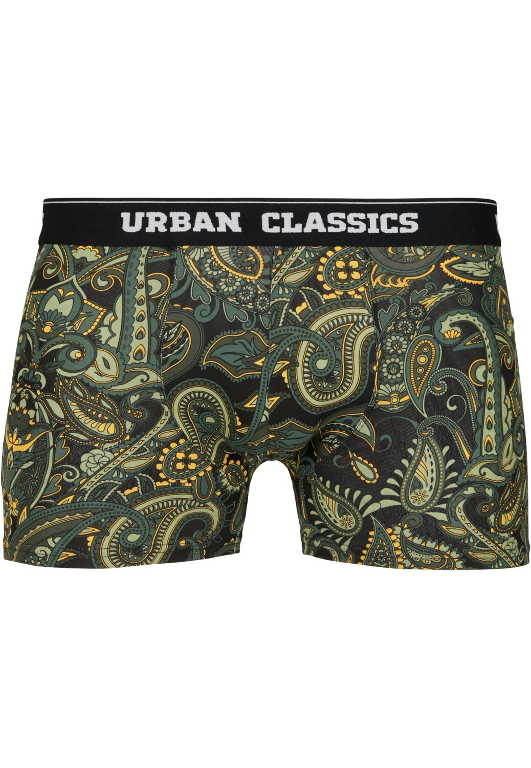 

Боксеры Urban Classics s, цвет darkgreen/paisley/black