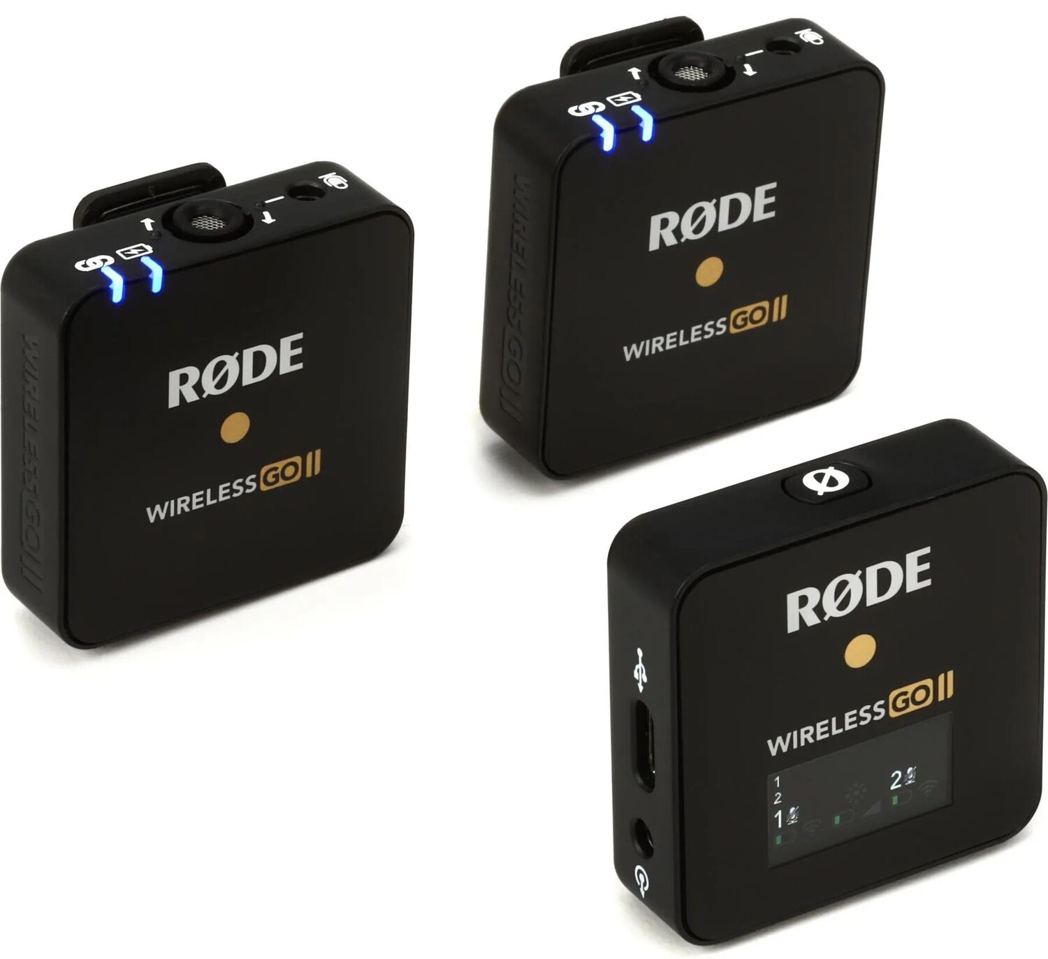 

Двухканальная беспроводная микрофонная система Rode Wireless GO II