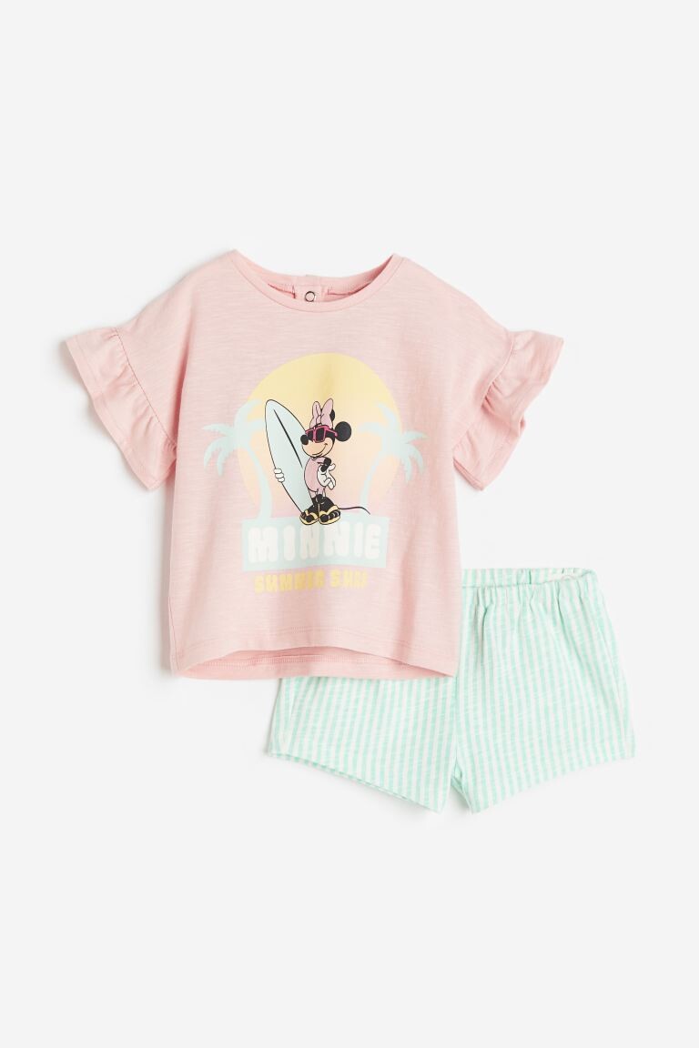 

Набор из 2 предметов с принтом H&M