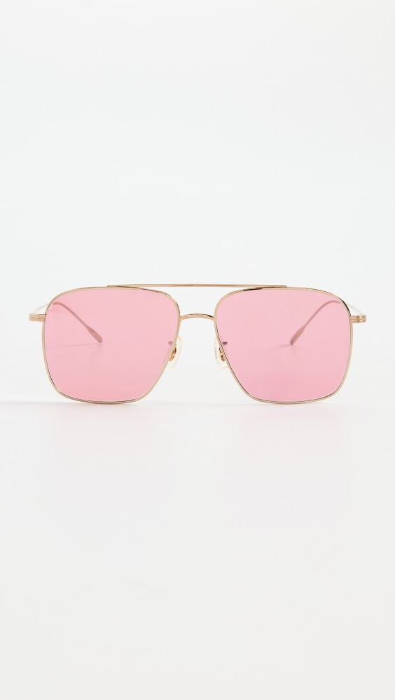 

Солнцезащитные очки Oliver Peoples Eyewear Dresner, золотой