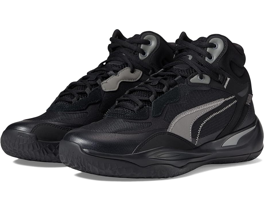

Кроссовки PUMA Playmaker Pro Mid, цвет Puma Black