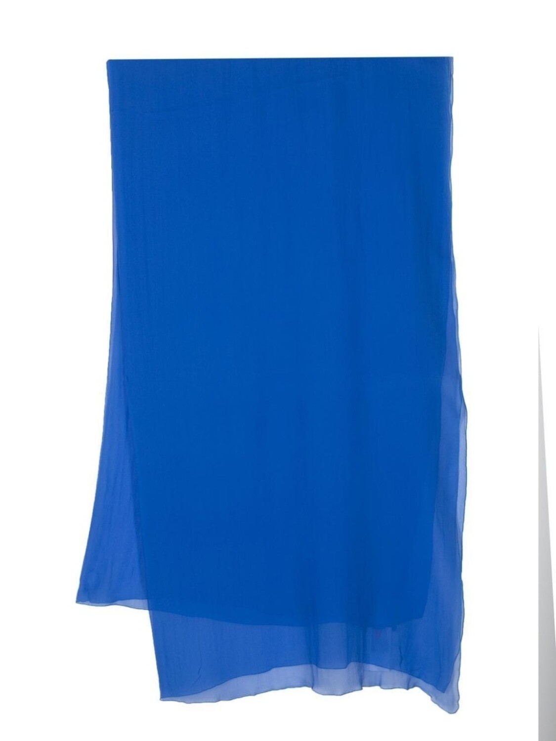 

Alberta Ferretti легкий шелковый платок, синий