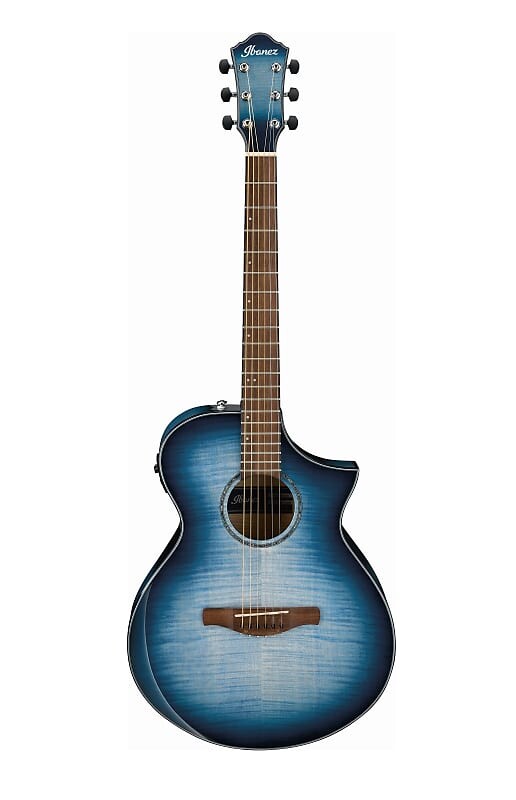 

Акустическая гитара Ibanez AEWC400 - Indigo Blue Burst