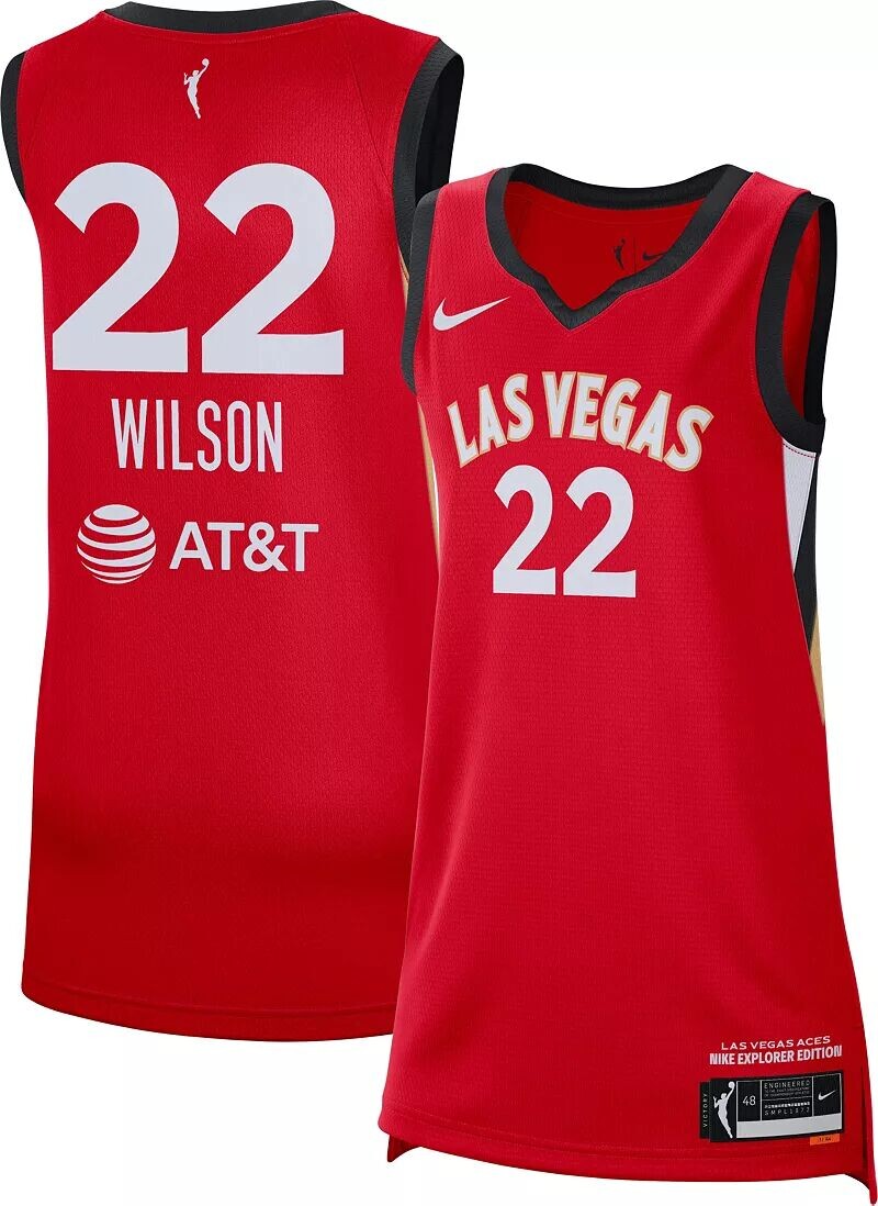 

Красная майка Nike Adult Las Vegas Aces A'ja Wilson