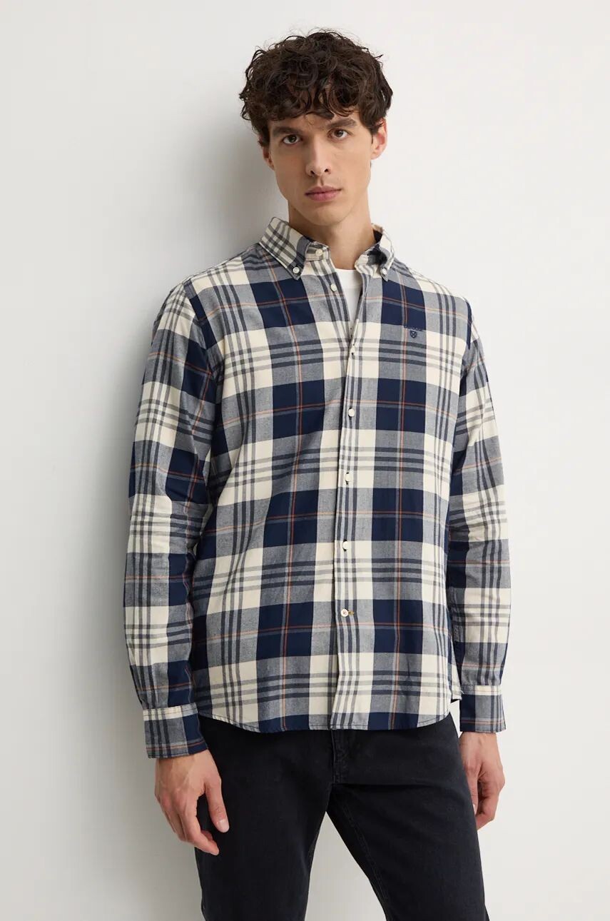 

Рубашка Barbour Edgar из хлопка, темно-синий