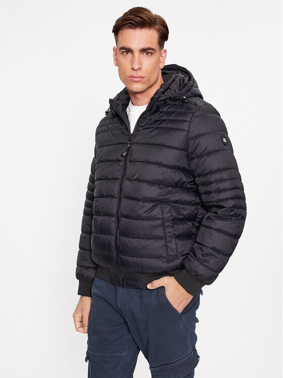 

Пуховик стандартного кроя Pepe Jeans, черный
