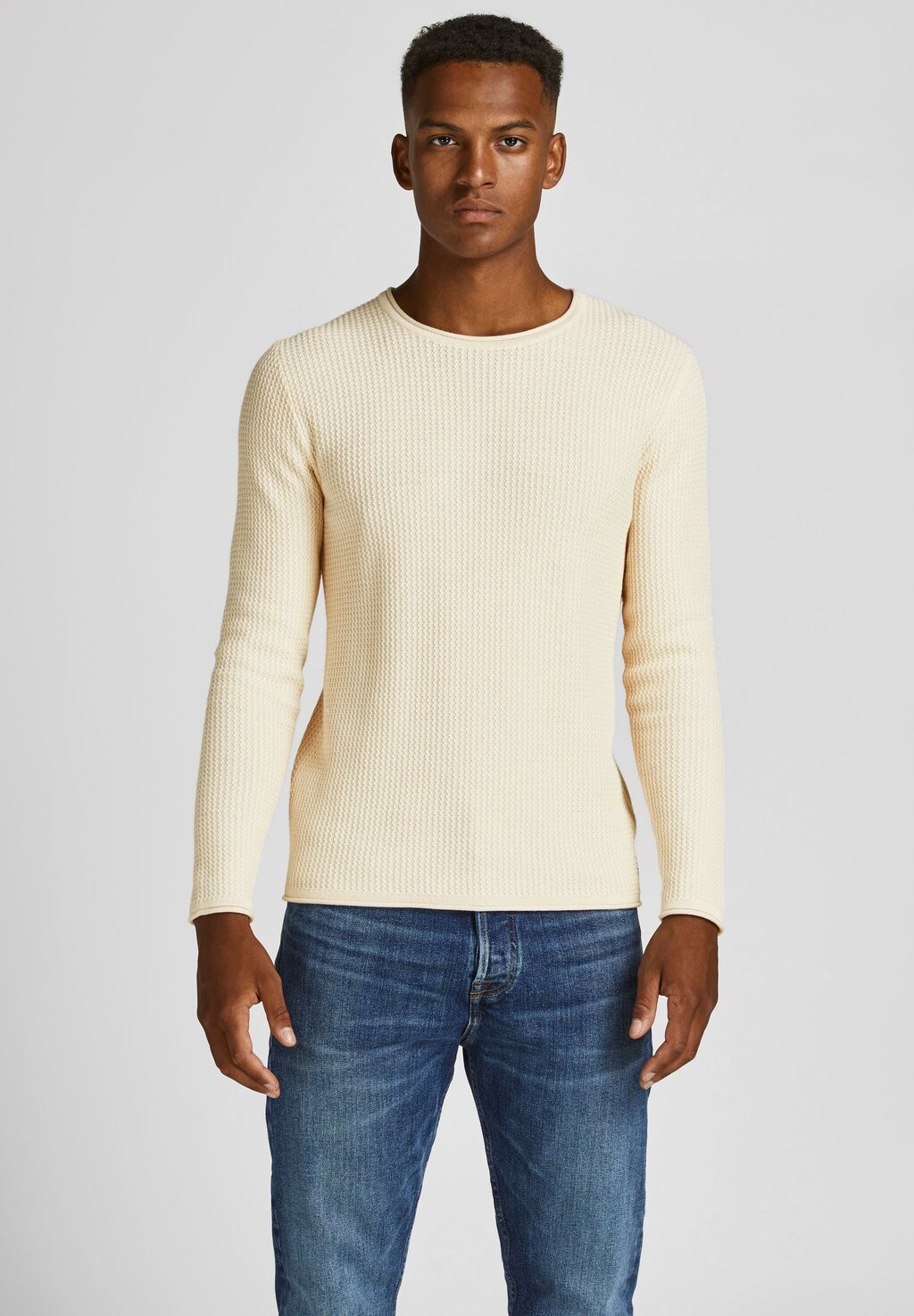 

Свитер JPRBLUCARLOS CREW NECK Jack & Jones, шепот белый