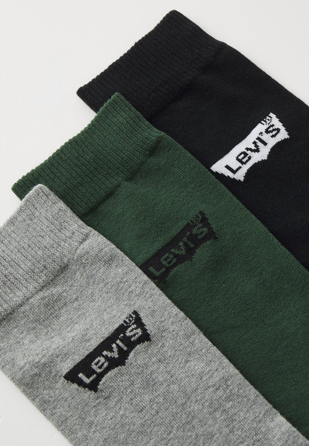 

Носки LEVIS REGULAR CUT BATWING LOGO 3 PACK Levi's®, черный