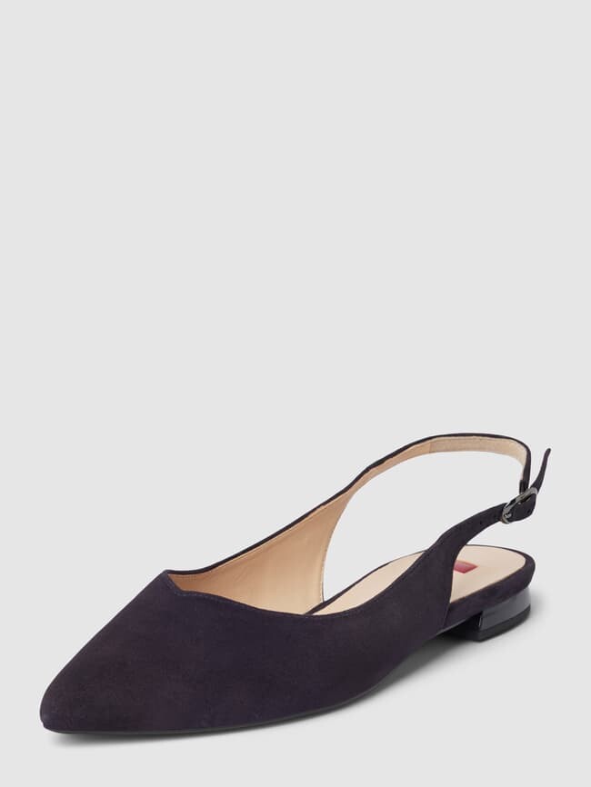 

Балетки с пряжкой, модель Slingback Hogl, светло-синий