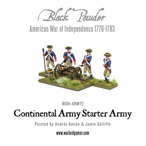 Фигурки Continental Army Starter Set Warlord Games