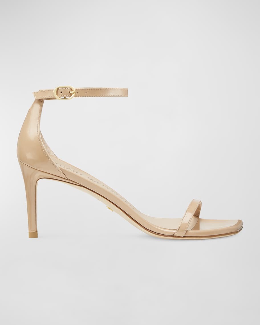 

Лакированные сандалии Nudistcurve с ремешком на щиколотке Stuart Weitzman
