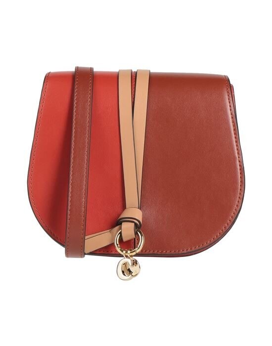 

Сумка через плечо CHLOÉ, кирпично-красный
