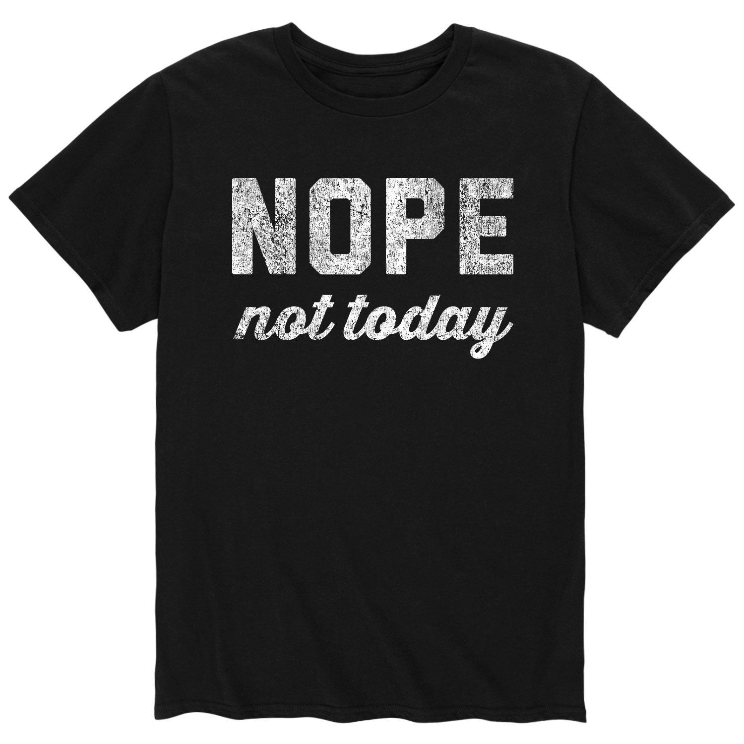 Мужская футболка Nope Not Today Licensed Character not today womens tracksuit set nope not today bunny man sweatsuits fishing sweatpants and hoodie set fashion