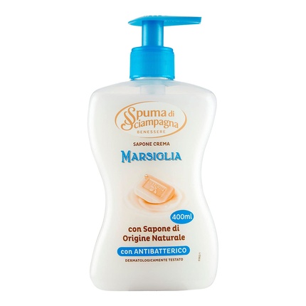цена Натуральное антибактериальное жидкое мыло Marsiglia с нейтральным pH, 13,53 жидких унций (400 мл), Spuma Di Sciampagna