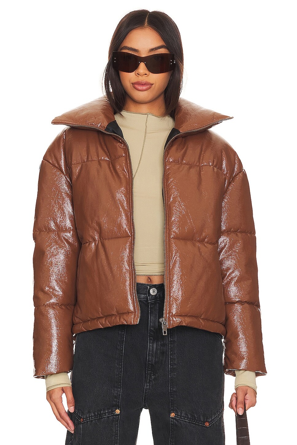 

Куртка Apparis Billie Crinkle, кэмел