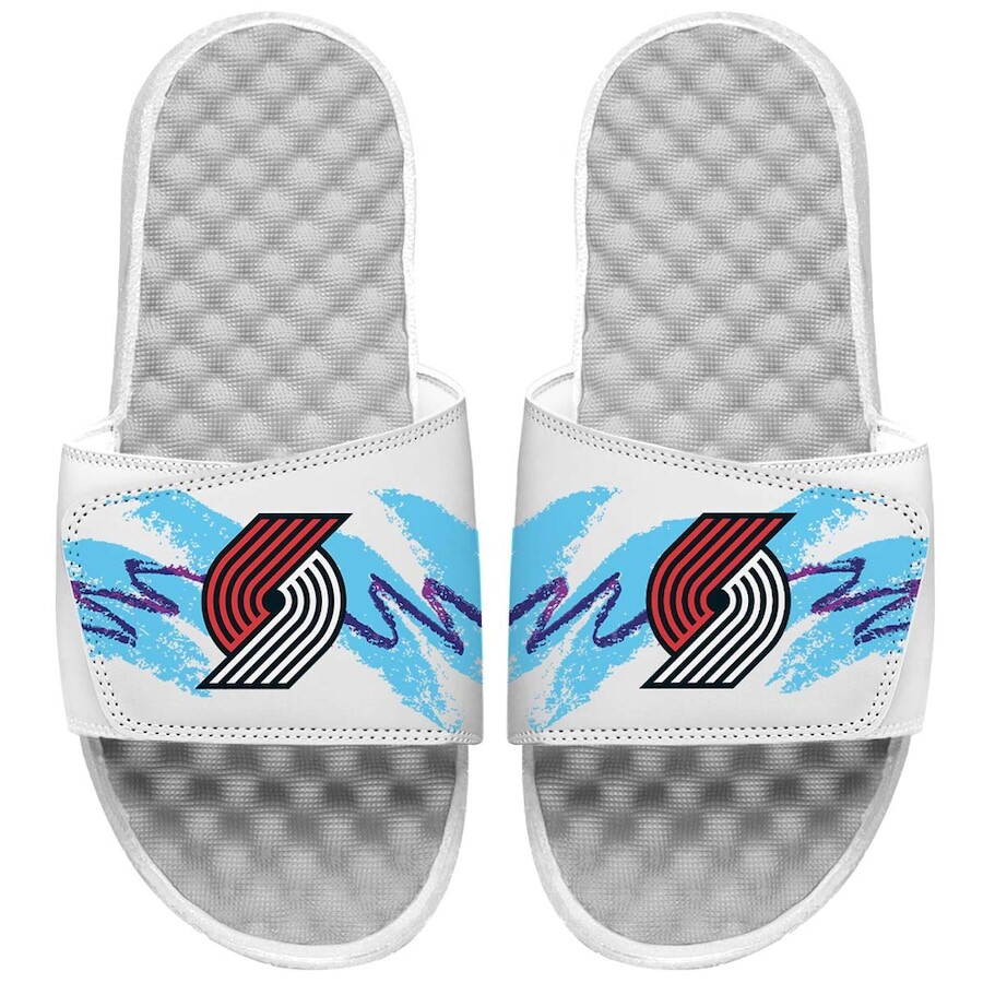 

Шлепанцы ISlide Portland Trail Blazers, белый