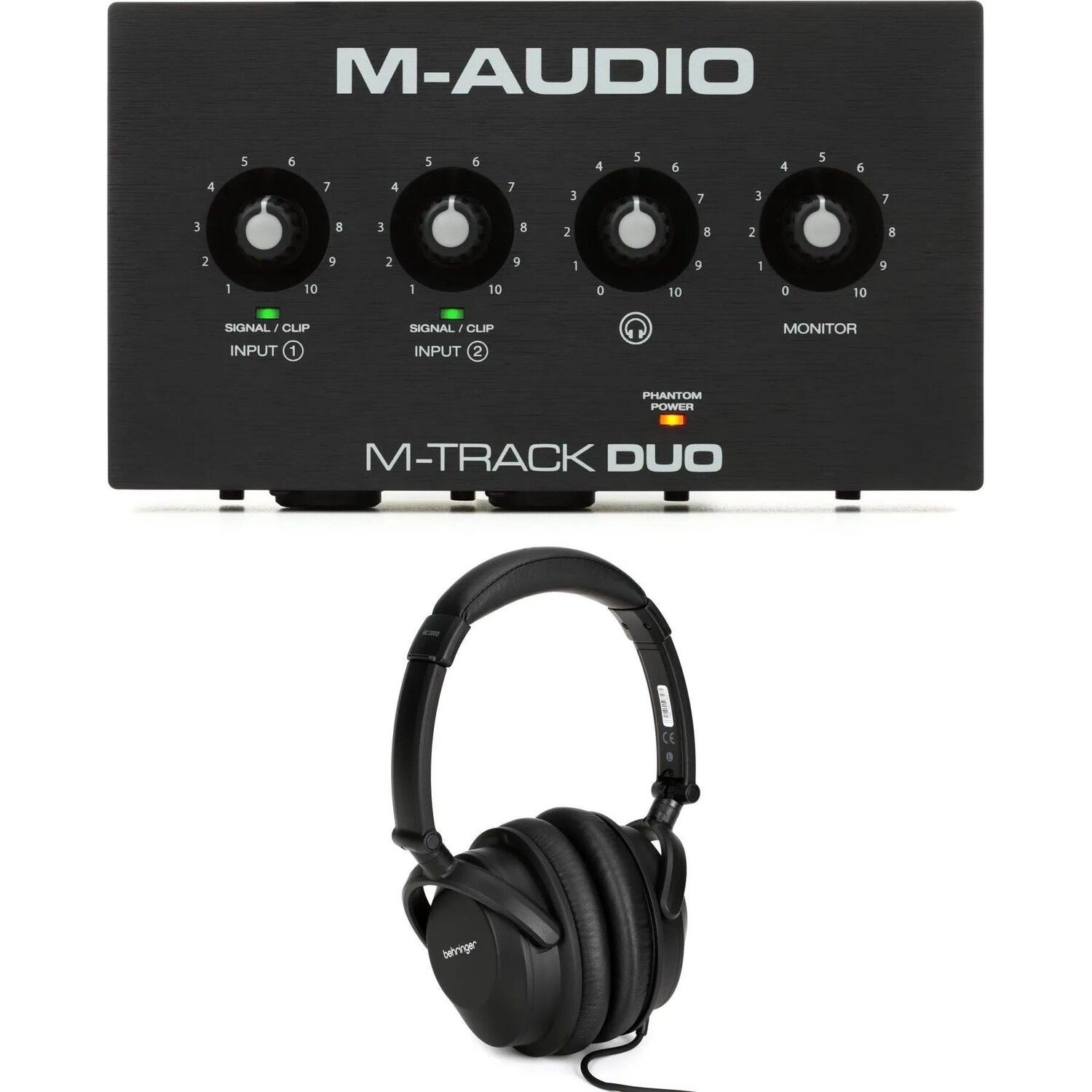 

Новый USB-аудиоинтерфейс и наушники M-Audio M-Track Duo