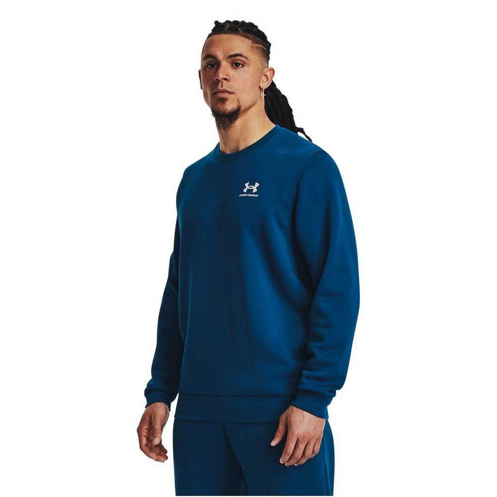 

Толстовка Under Armour Essential Fleece Crew, синий